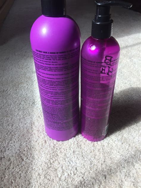 Tigi Bed Head Dumb Blonde Shampoo Partial Reconstructor Conditioner