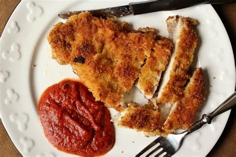This recipe is not traditional but incredibly delicious. Pork Milanese with Tomato-Balsamic Sauce | Mission: Food