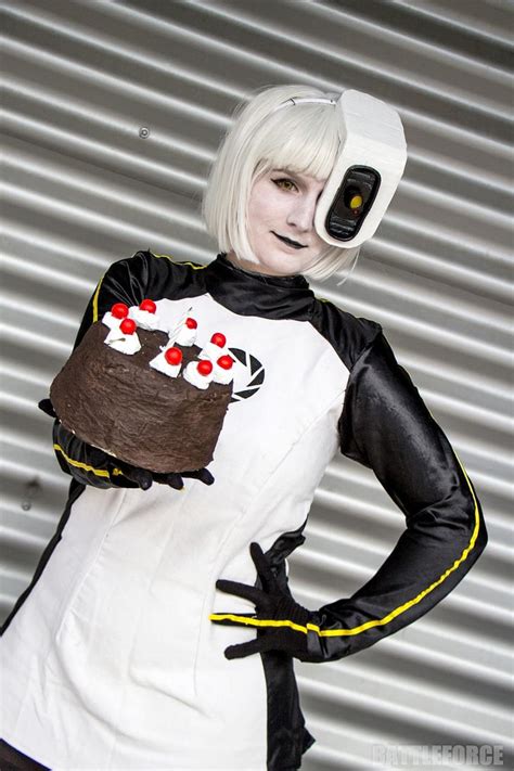 Glados With Really Real Cake By Yuzulina On Deviantart