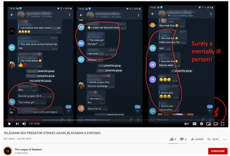 netizens exposes alleged sex predators on telegram via youtube video