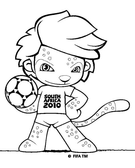 zakumi mascot coloring page download print or color online for free