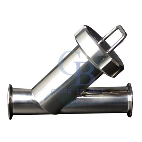 1 Sanitary Pipe Filter Stainless Steel 304 Inline Y Strainer Filter