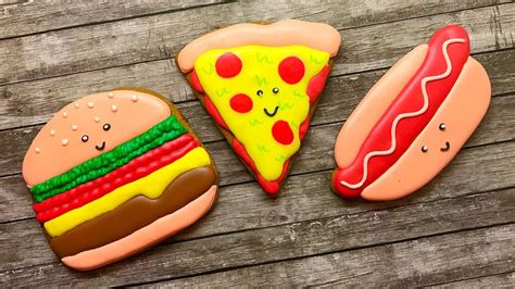 Notebooks, staubsauger, tablet pcs, babyspielzeug, fernseher 🍕🍔🌭🍪 Sugar Cookies Decorating Like Fast Food With Royal ...