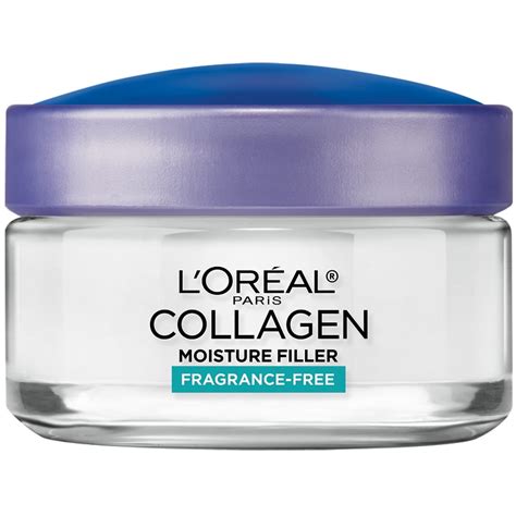 L Oreal Paris Collagen Moisture Filler Facial Day Cream Fragrance Free 1 7 Fl Oz Walmart