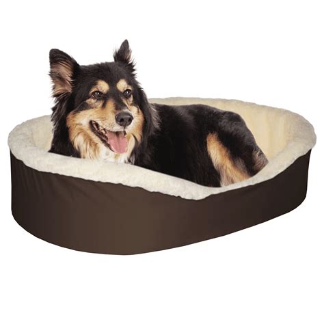 Dog Bed King Usa King Cuddler Pet Bed Large 33x23 Brown