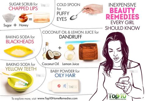 10 Inexpensive Beauty Remedies Every Girl Should Know Top 10 Home