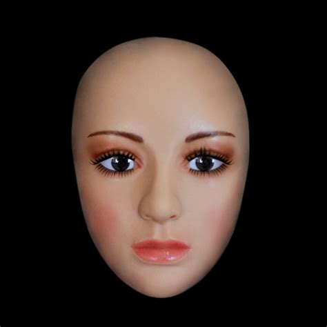 Sh 9 Quality Handmade Silicone Beautiful And Sweet Half Female Face