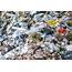 Close Up Of Huge Pile Municipal Waste Garbage Dump 