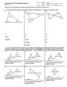 I explain how the criteria for triangle congruence (asa, sas, and sss) follow from the practice 4 6 using congruent. triangle congruence worksheet - Google Search | Congruent ...