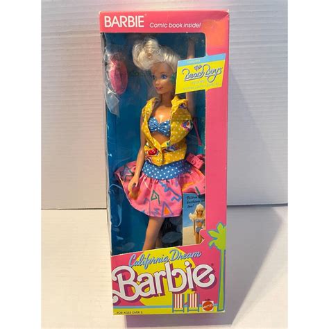 【55off】 California Dream Barbie バービー Malibu Beach Party 26 Piece Playset 1987 Arco Toys