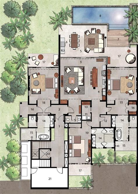 Luxury Villas Floor Plans Jhmrad 100442