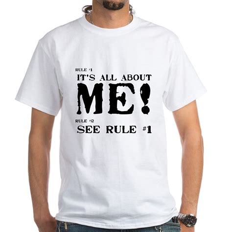 Rule White T Shirt 100 Cotton T Shirt White In T Shirts From Mens