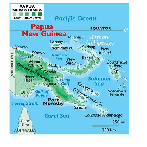 Papua New Guinea Penduduk Peta Peta Papua Nugini Pend Vrogue Co