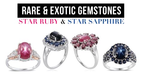 Rare And Exotic Gemstones Star Rubies And Star Sapphires