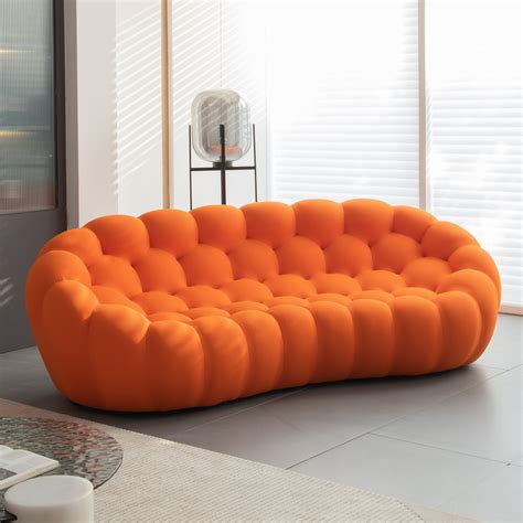 Cloud Sofa Couch For Living Room Futon 3 Seat Chesterfield Sofa