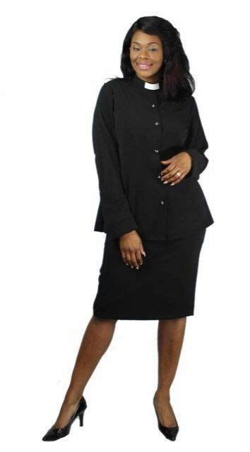 Pin By I959384234 On Ropa De Mujer 2 Clergy Women Black Blouse Clergy