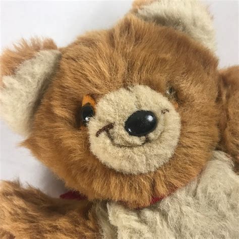 Hallmark Plush Bear 1984 Stuffed 10 Teddy Smile Toy Kids Etsy