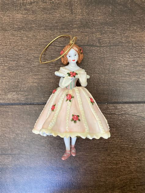 Vintage Beautiful Porcelain Ballerina Doll Movable Doll T Etsy