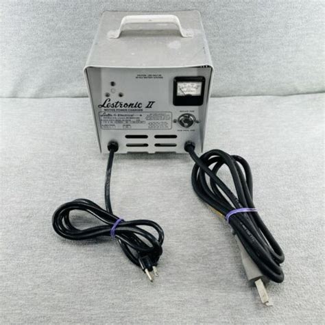 Lestronic Ii 36 Volt Club Cart Golf Cart Battery Charger Model 07850 Untested Ebay