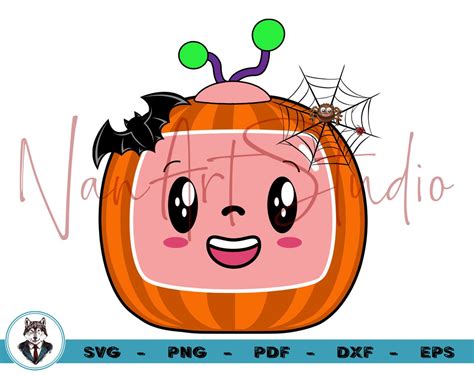 Cocomelon Svg Pumpkin Svg Halloween Svg Horror Clipart Etsy Norway