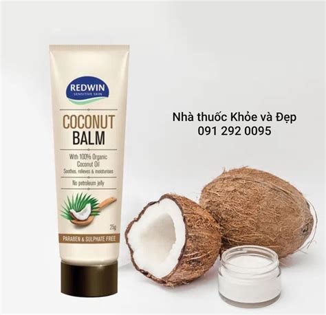 Redwin Coconut Balm Tinh Dầu Dừa Dưỡng Khô Môinứt Môi