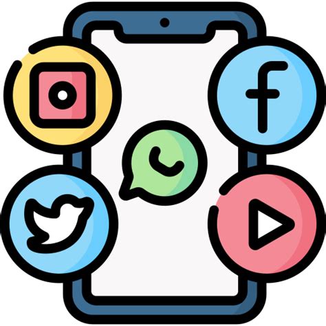 Social Media Special Lineal Color Icon
