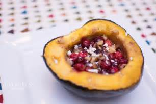 Acorn Squash With Walnuts Cranberries And Feta Our Kind Of Wonderful