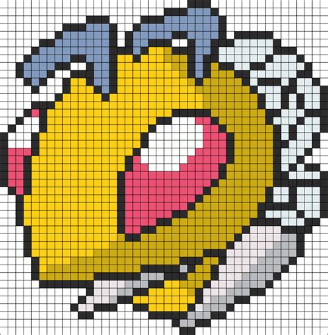 Paras Pokemon Sprite Perler Bead Pattern Bead Sprites Characters Images