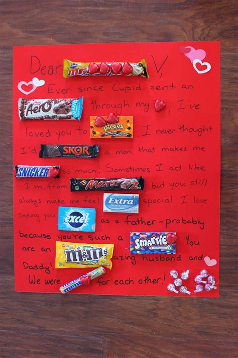 Chocolate Bar Love Letter Love Create Celebrate