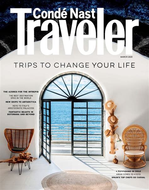 Conde Nast Traveler Subscription Magazine
