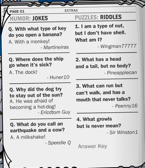 Hilarious Riddles And Jokes