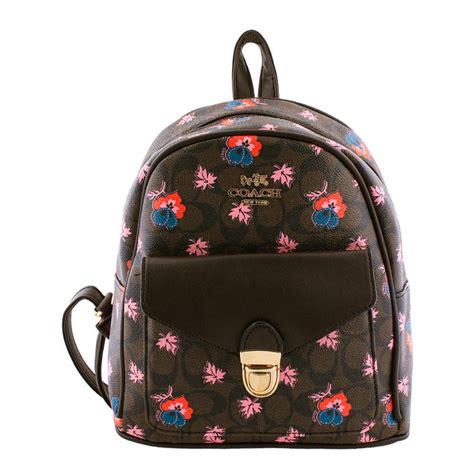 Purchase Coach Style Women Backpack Dark Brown 830 Online At Special
