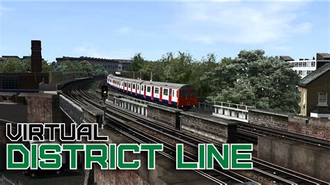 Virtual District Line London Underground Train Simulator 2017 Youtube
