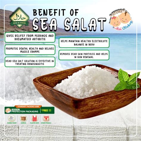 Jual Natural Sea Salt Garam Laut Murni Indonesiashopee Indonesia