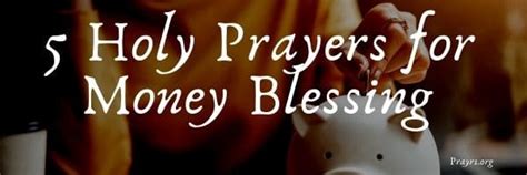 5 Holy Prayers For Money Blessing Prayrs