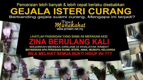 Isteri Curang Lebih Banyak Dan Lebih Cepat Mengundang Penceraian Berbanding Suami Curang Rumah