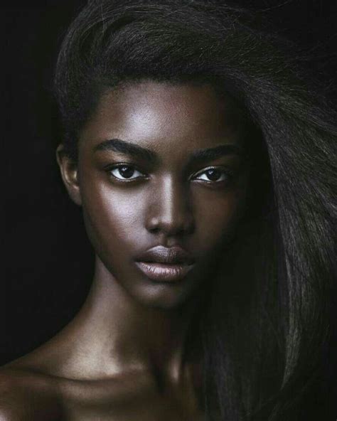 Ph0togrɑph ☁ Beautiful Dark Skin Beautiful Dark Skinned Women Dark Skin Women