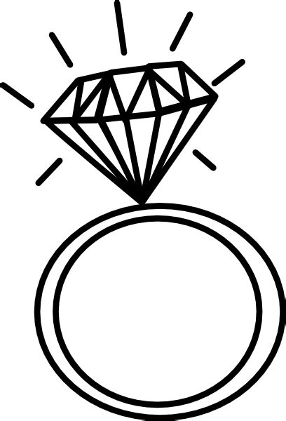 Engagement Ring Vector Free Download On Clipartmag