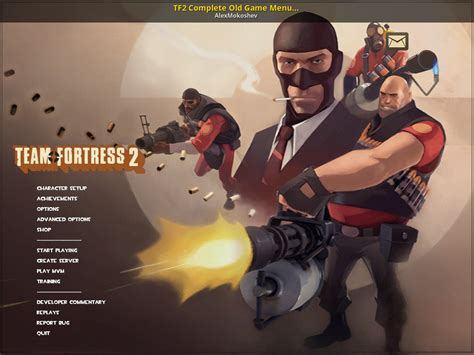 Tf2 Complete Old Game Menu Pack Old Game Icon Team Fortress 2 Mods