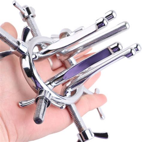 Stainless Steel Anal Vaginal Speculum Rectal Medical Exam Adjustable