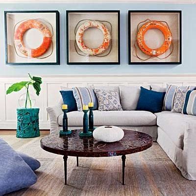 Maybe you would like to learn more about one of these? Everything Coastal....: Orange Crushing - 10 Coastal Decorated Spaces