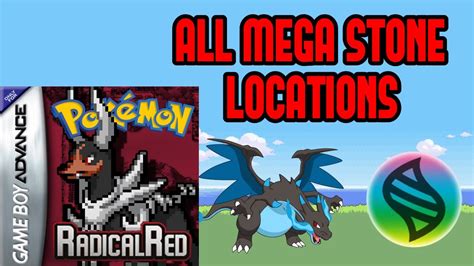 All Mega Stone Locations Pokemon Radical Red Youtube