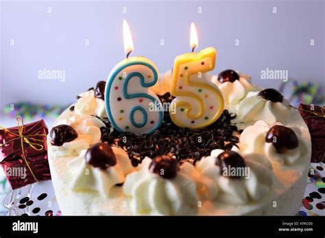 65 Birthday Cake Hi Res Stock Photography And Images Alamy