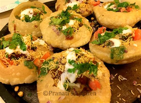 Delicious Recipes M Pranati S Kitchen Raj Kachori Chaat