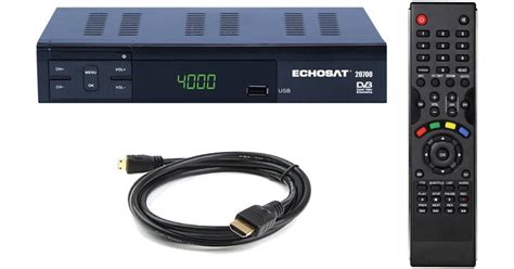 Echosat Gut Hdmi Usb Und Scart