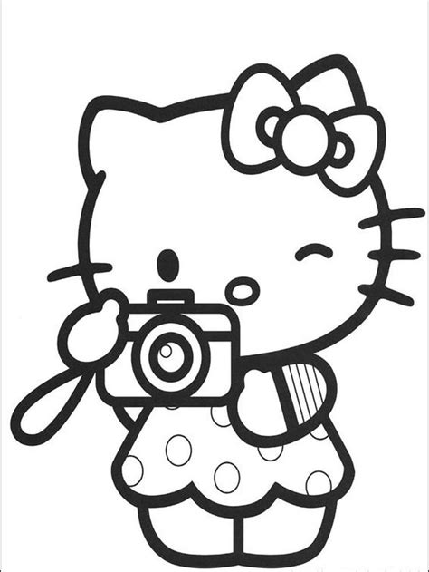 Hello Kitty Cupcake Coloring Pages 1 When We First Heard Hello Kitty