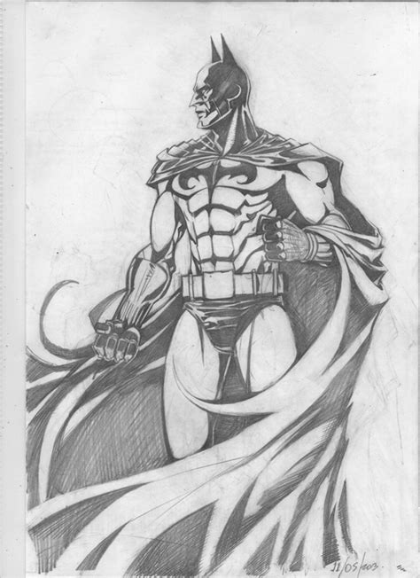 Batman Pencil By Lovoart On Deviantart
