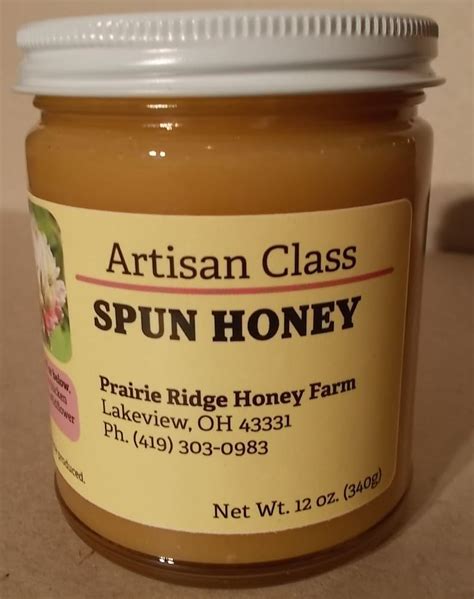 Ohio Natural Spun Honey 12 Oz Jar Creamed Whipped Etsy