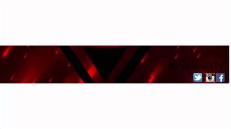Red Youtube Banner Youtube Banner Template Youtube Banners Banner