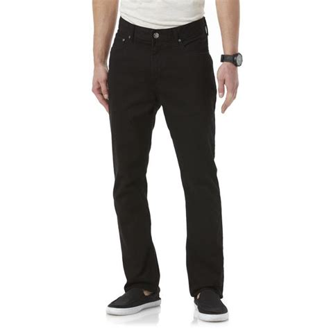 Basic Editions Mens Colored Slim Fit Jeans
